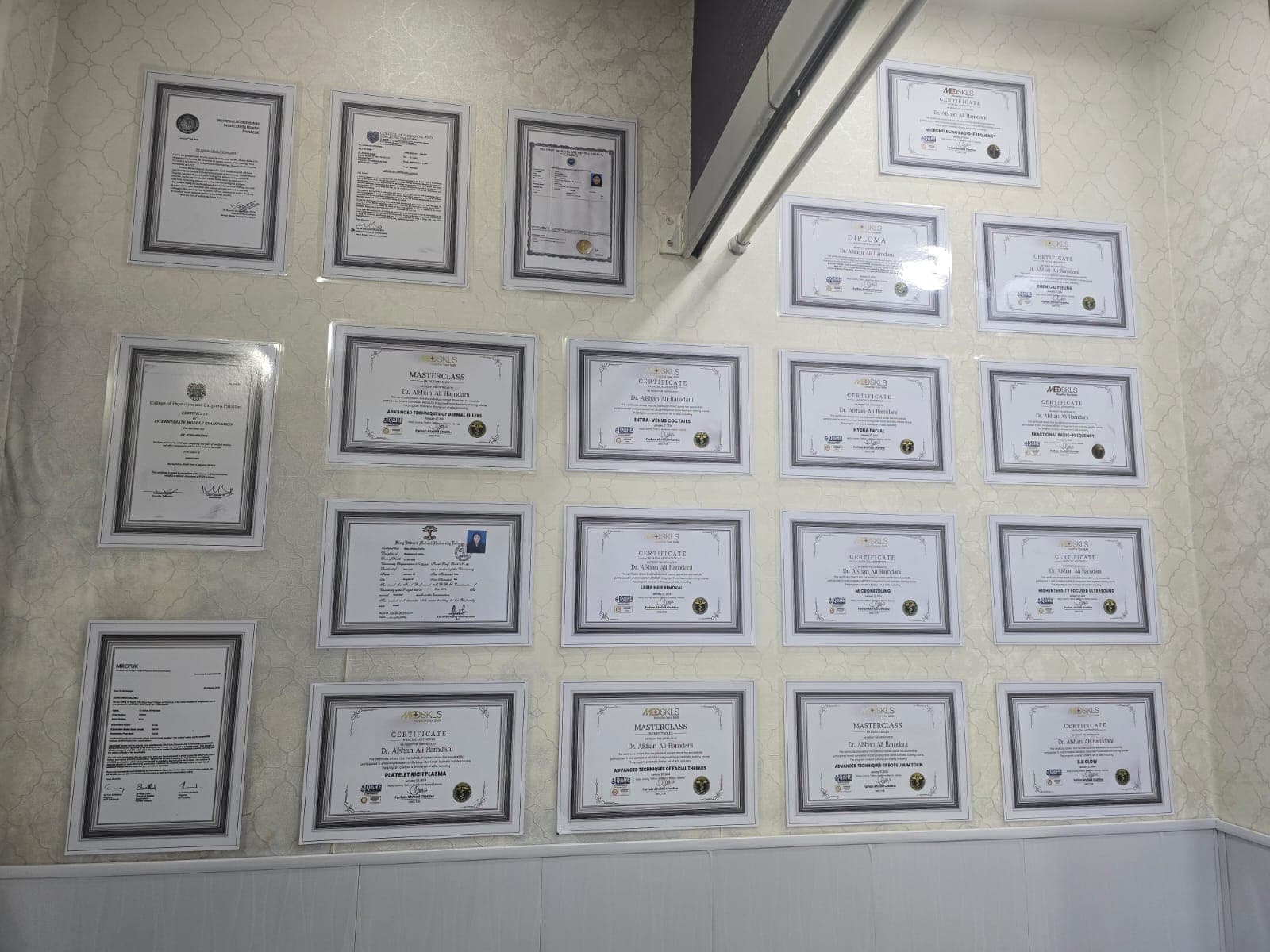 Credentials & certifications