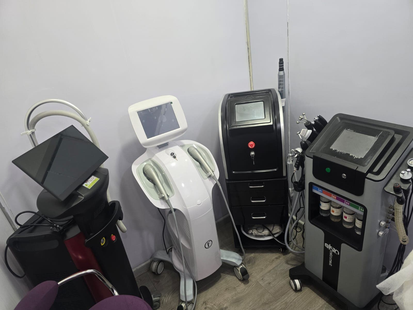 Laser & skin machines